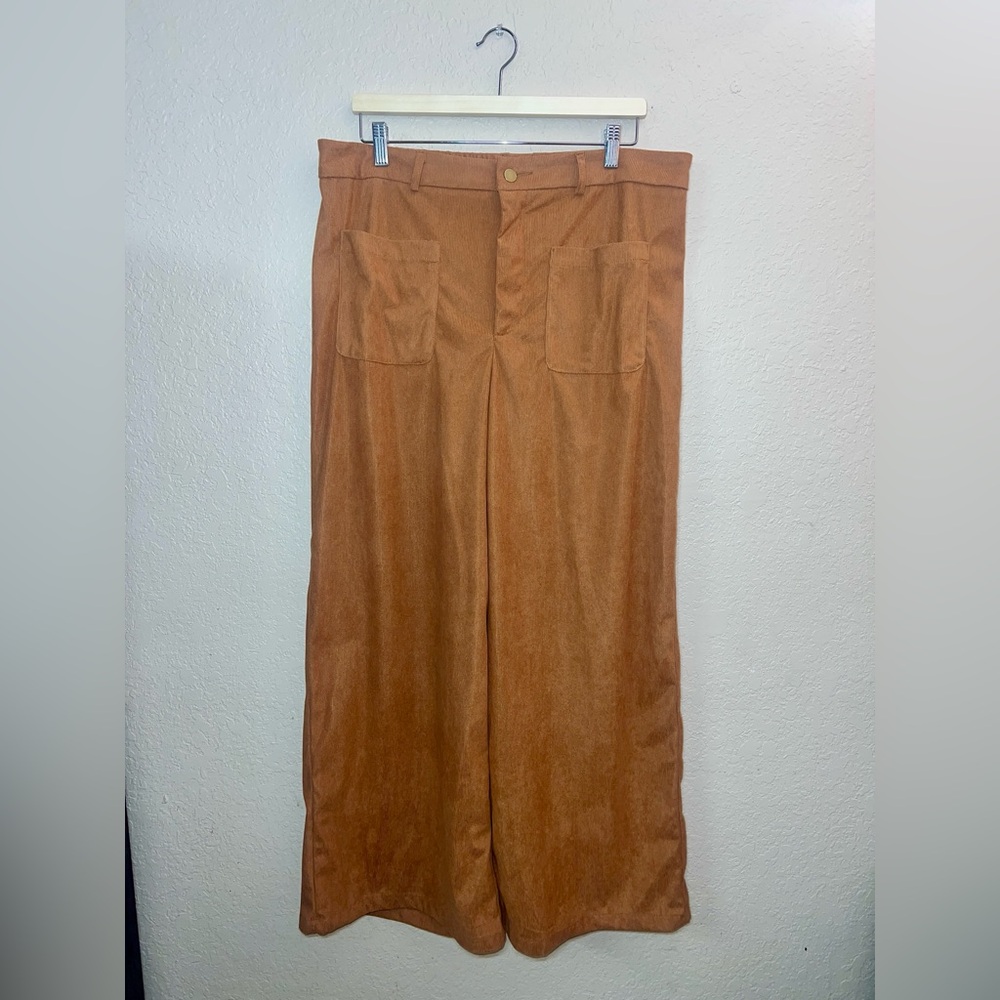 Shein MOD Women’s plus size wide corduroy pants 1XL